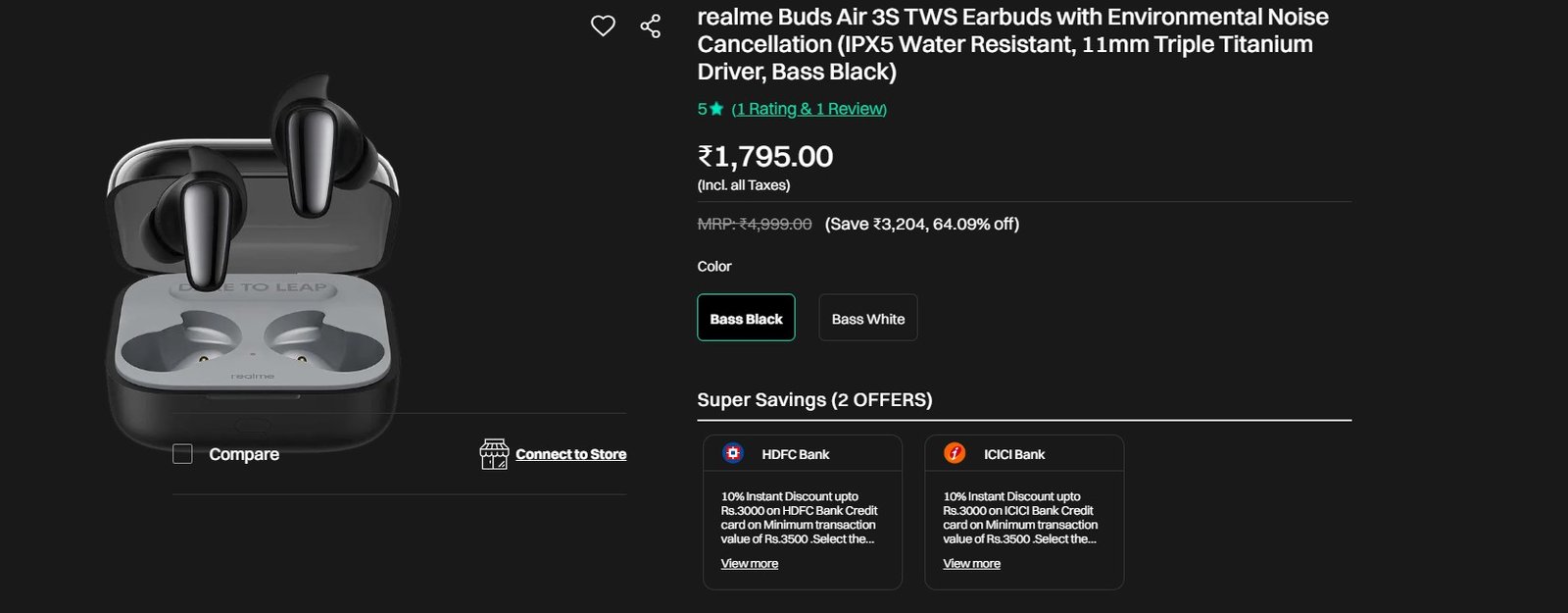 realme Buds Air 3S