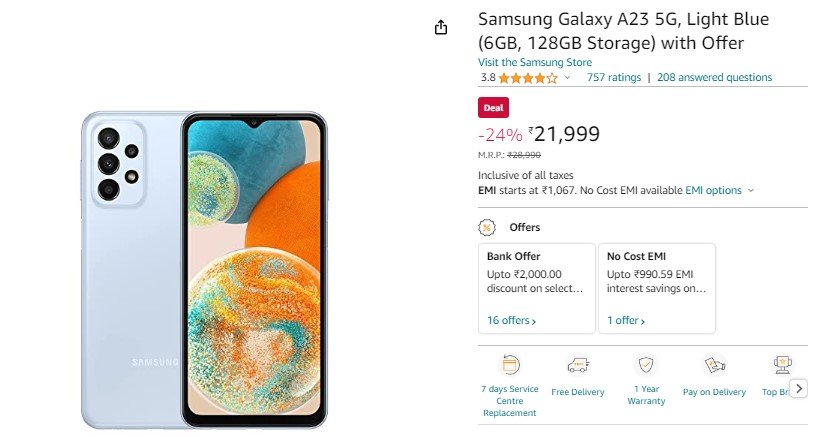 Samsung Galaxy A23 5G