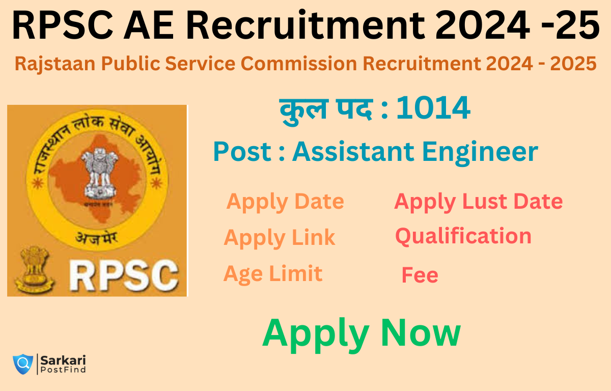 RPSC AE Recruitment