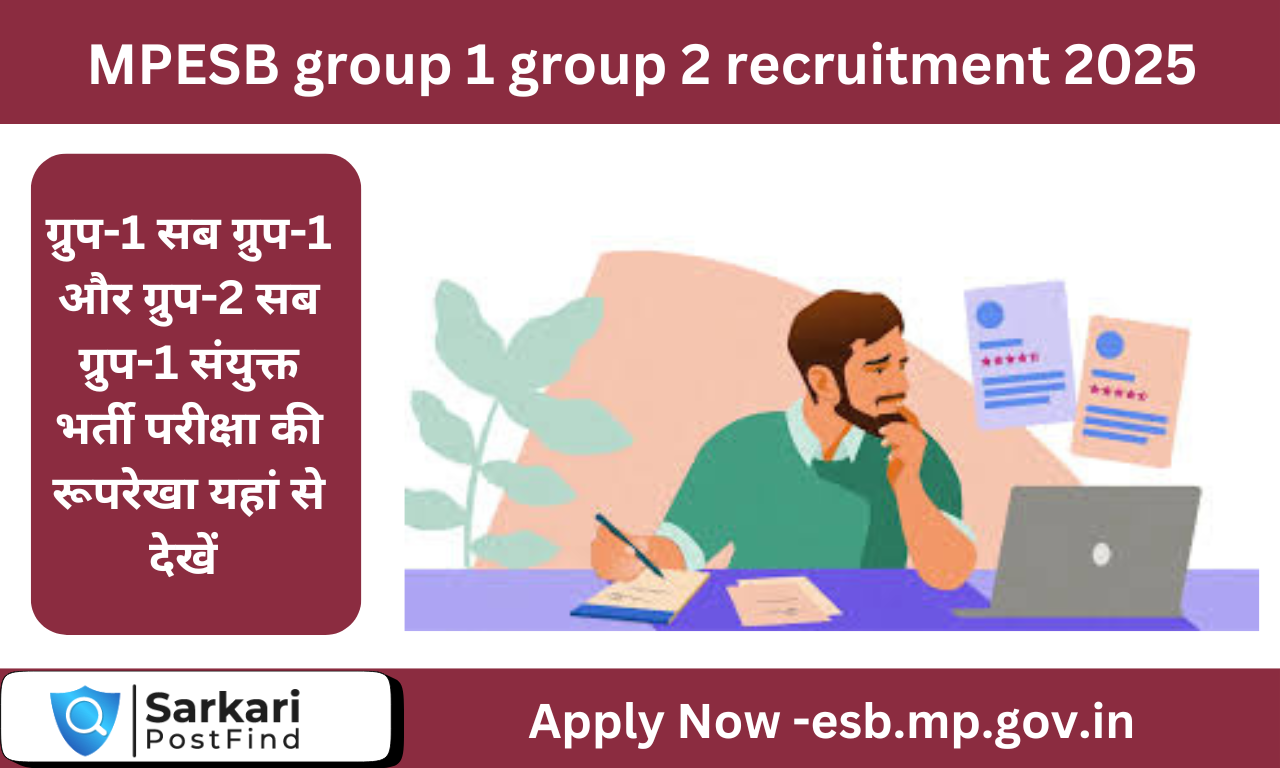MPESB group 1 group 2 recruitment 2025/2026